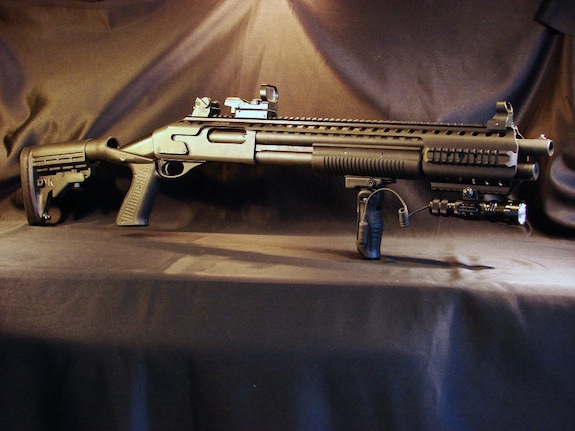 Shotgun Rail Black Aces Shotgun Rail Black Aces