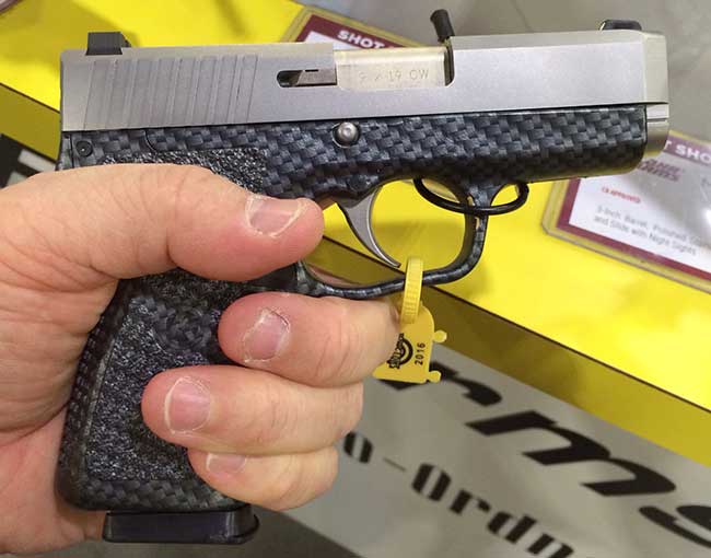 Kahr CW9 carbon fiber print