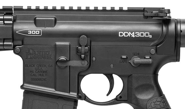 Daniel Defense 300S close up