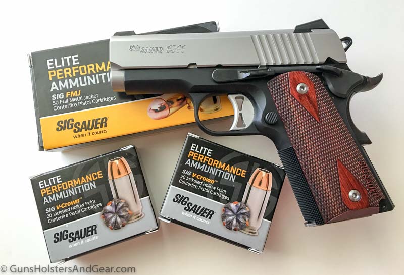 best ammo for SIG 1911