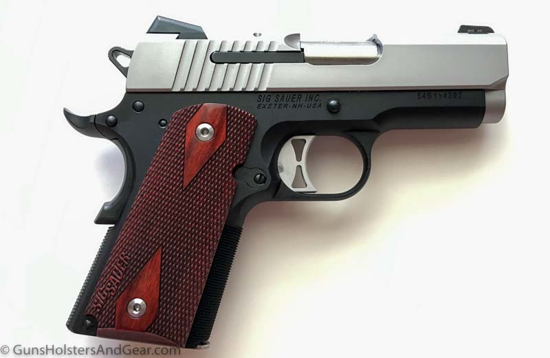 review of the SIG 1911 Traditional Ultra 9mm pistol