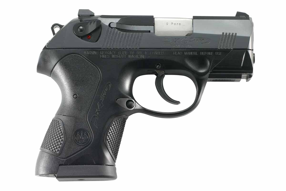 right side view of beretta px4 storm sc