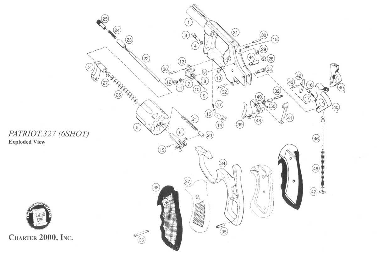 Diagram of Patriot 327 Magnum