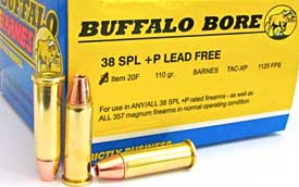 Buffalo Bore Short Barrel 38