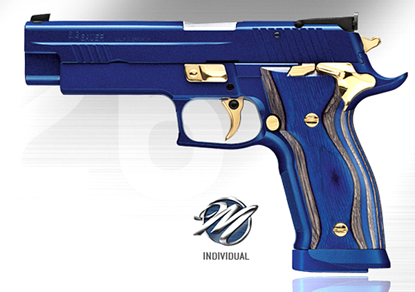 SIG P226 X-Five Blue Pearl