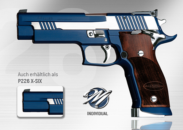 SIG P226 X-Five Blue Moon