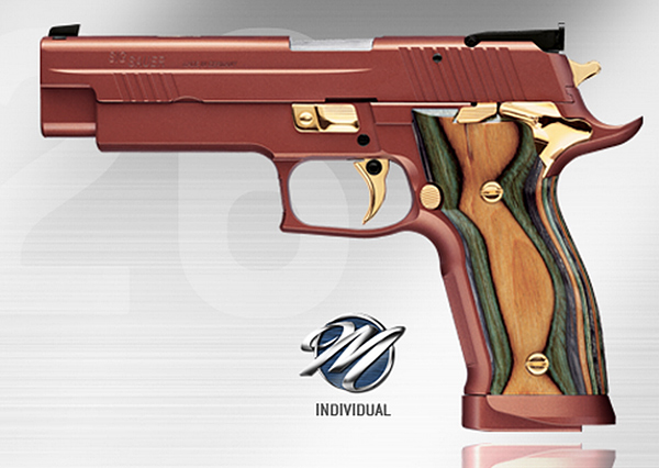 SIG P226 X-Five Golden Dragon