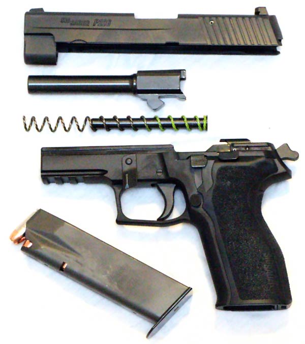 SIG P226 Disassembled