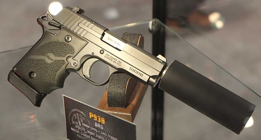 SIG P938 silencer