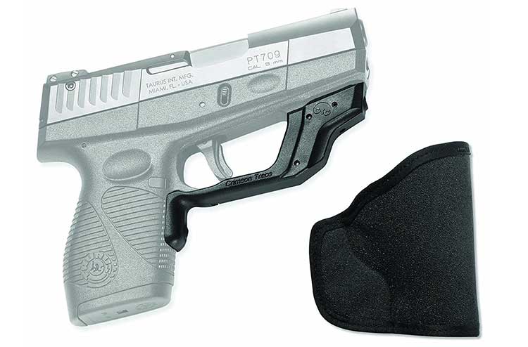 taurus pt740 laser and holster