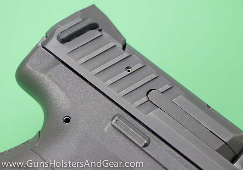 rear of the VP9 slide