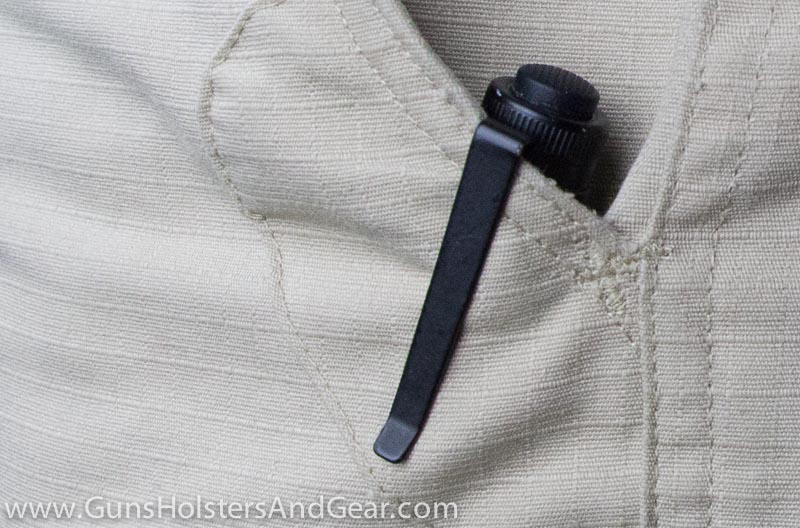 Streamlight flashlight in pocket