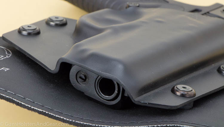 bottom of Cloak Tuck holster