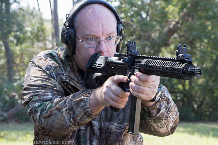 Black Creek Precision 9mm AR on the range