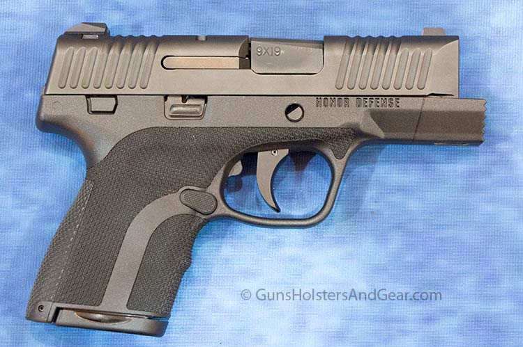 Honor Guard pistols with stand off