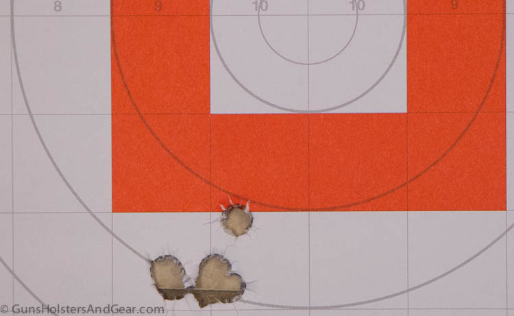 accuracy of the pistol