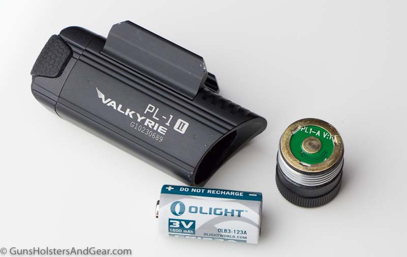 battery used in the Olight Valkyrie