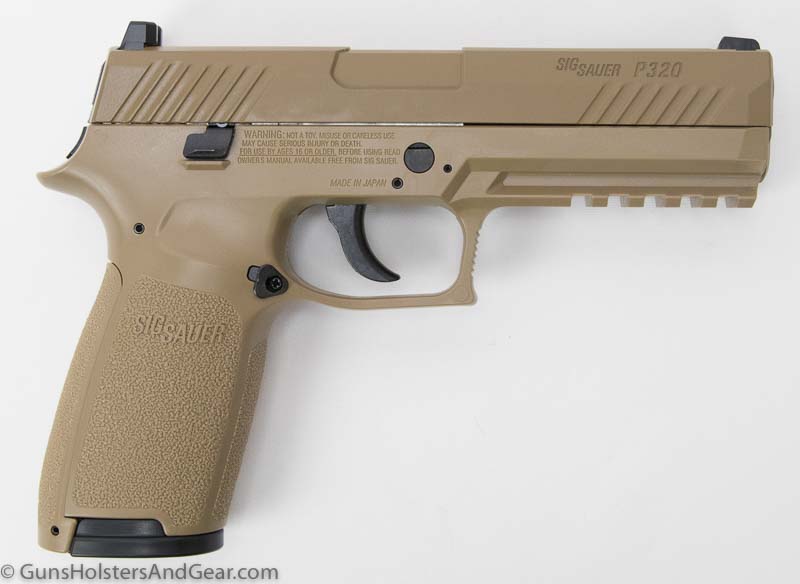 SIG P320 Air Pistol right side of gun