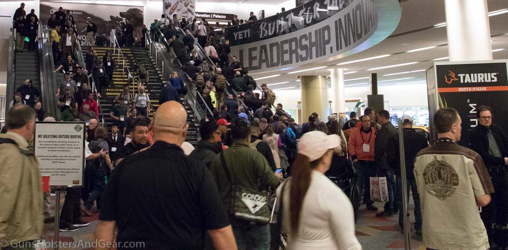 SHOT Show 2018 crowds