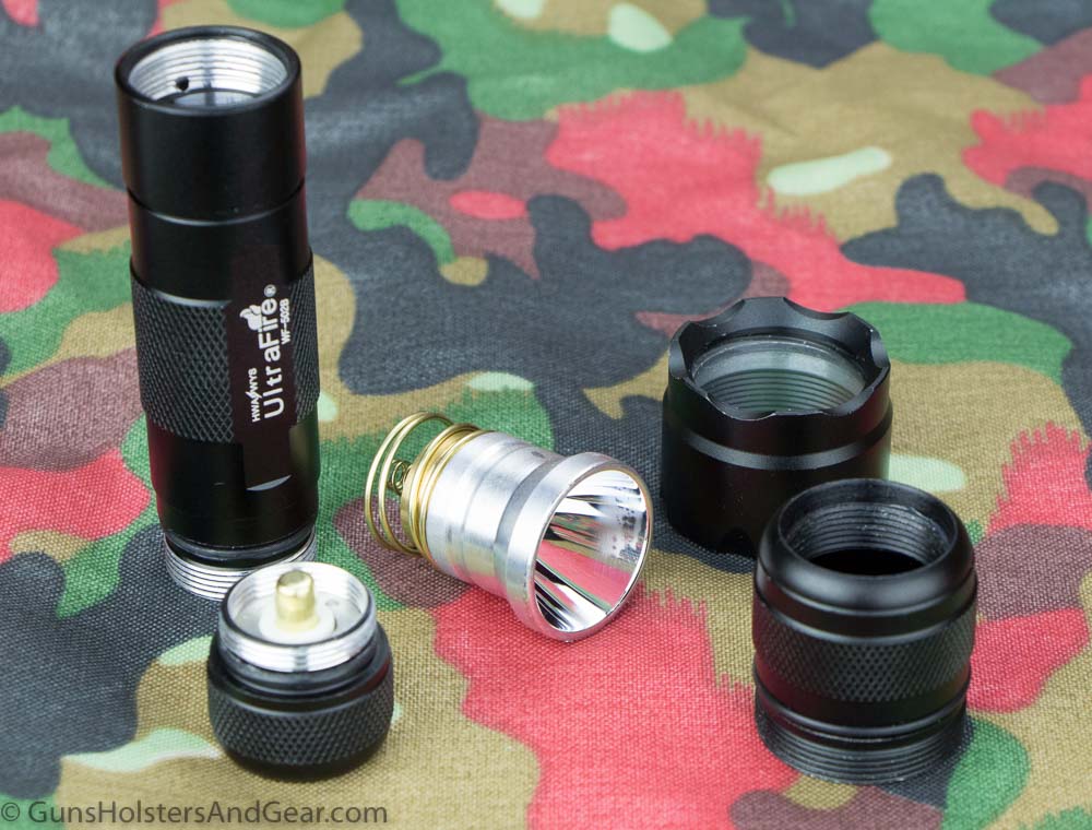 UltraFire WF-502B flashlight review