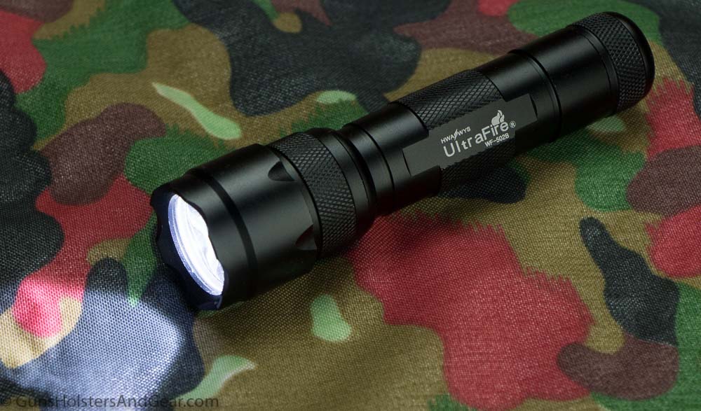 UltraFire WF-502B flashlight review