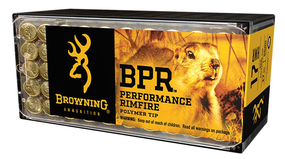 Browning Performance Rimfire 17 HMR ammo