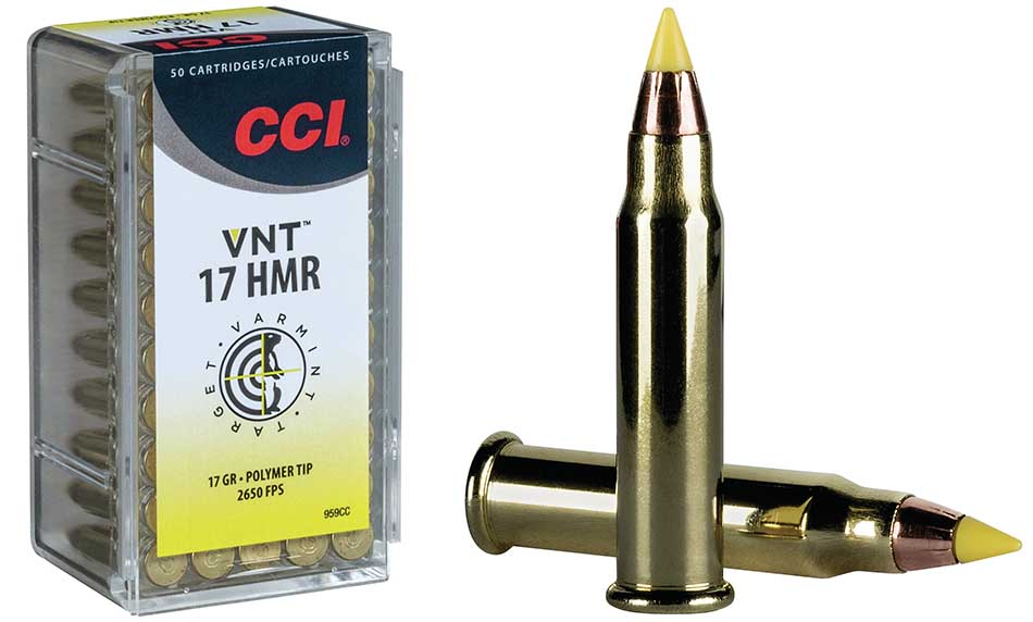 CCI 17 HMR VNT ammo