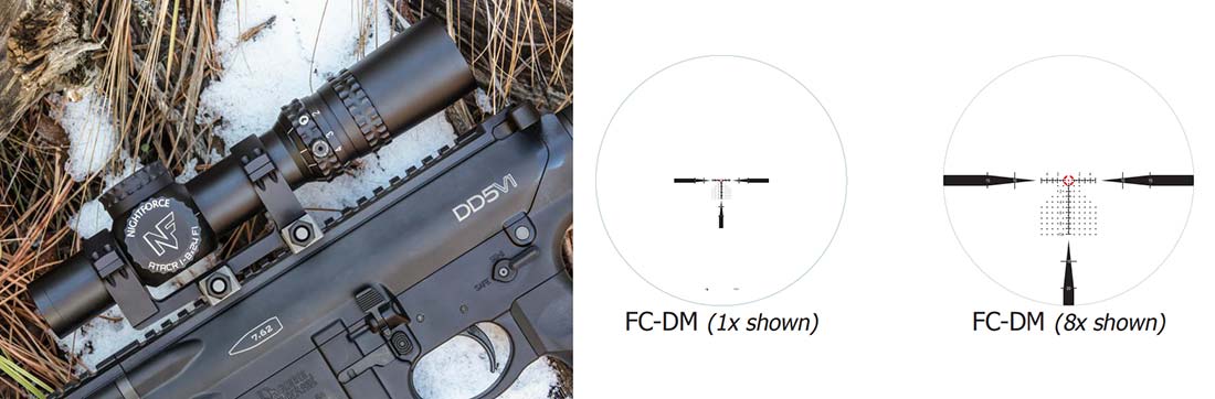 Nightforce ATACR 1-8x24 scope