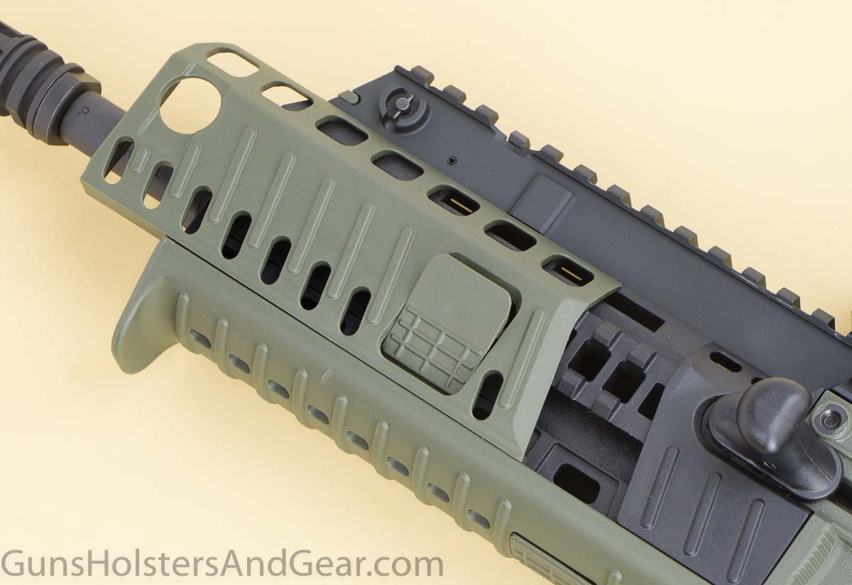 Integral Accessory Rails on X95 Rifle