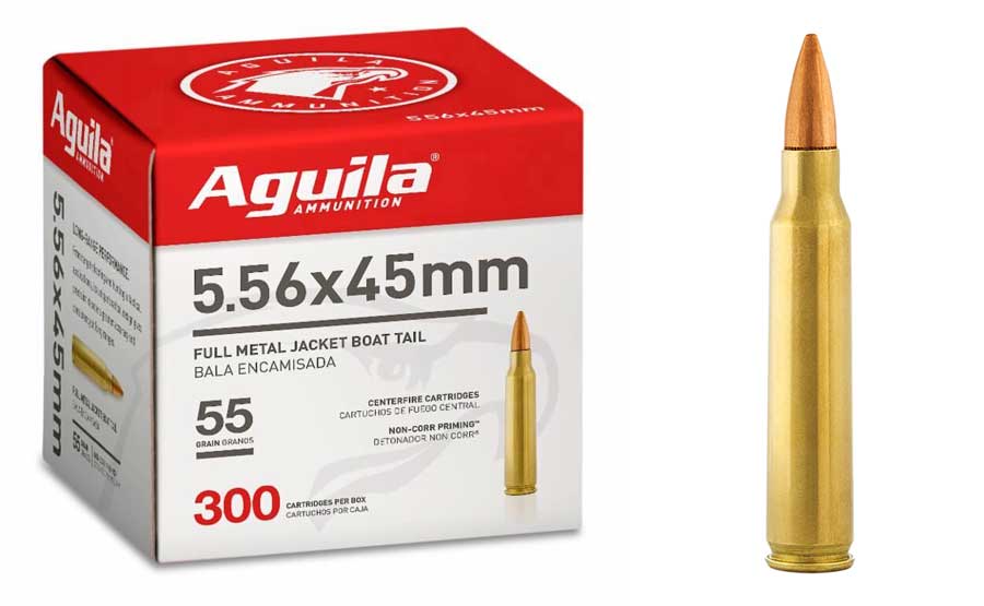 Aguila 5.56 Pacote a granel da NATO