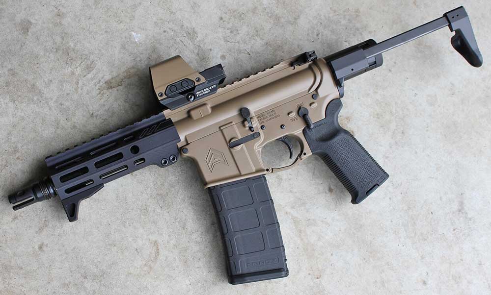 Angstadt Arms Sub Compact Weapon Stock SCW Open
