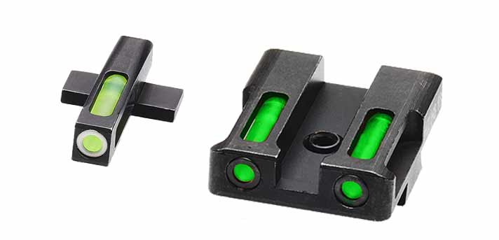 HiViz Litewave H3 Sights for Springfield Armory XDS Pistol