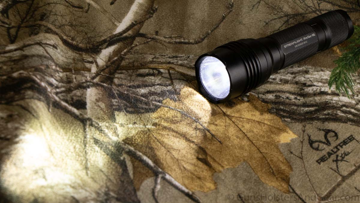 Light Beam of ProTac HL flashlight