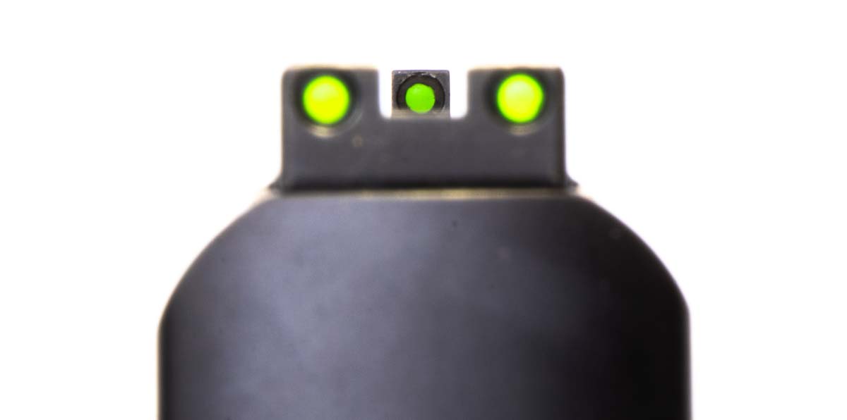 HI-VIZ Sights on Smith Wesson MP380 EZ