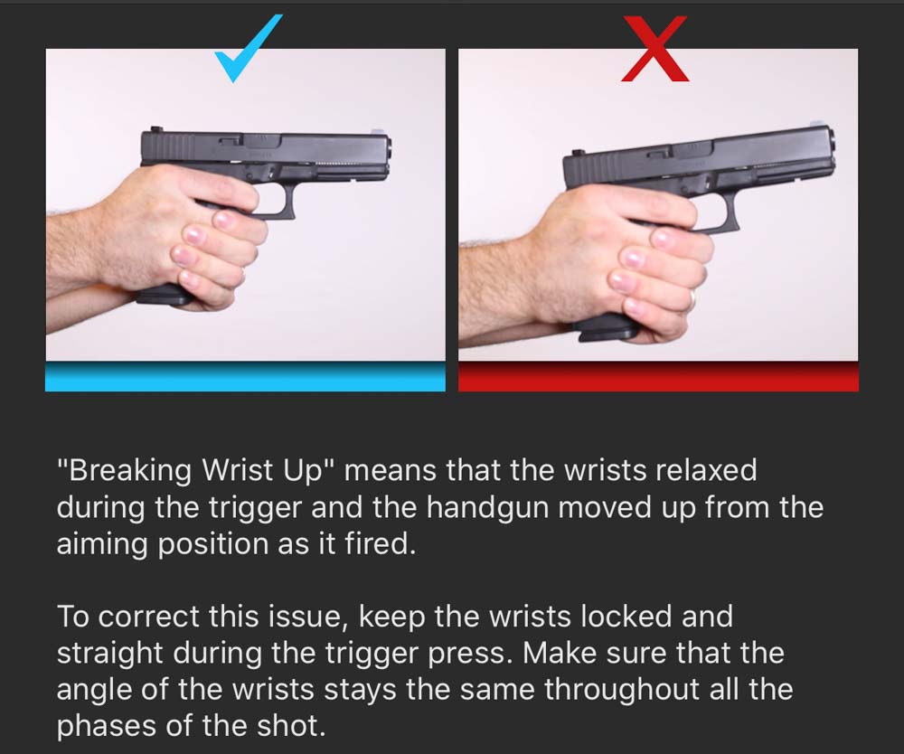 Breaking Wrists Up Correction