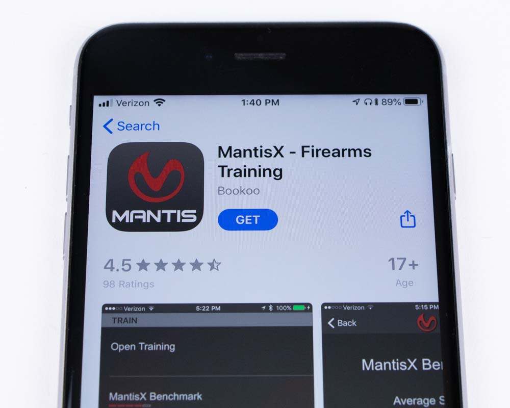 MantisX Firearms Training App