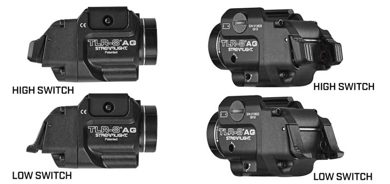 Streamlight TLR-8 A and G Weaponlight
