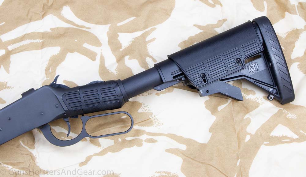 ATI Stock on Mossberg Lever Action Rifle