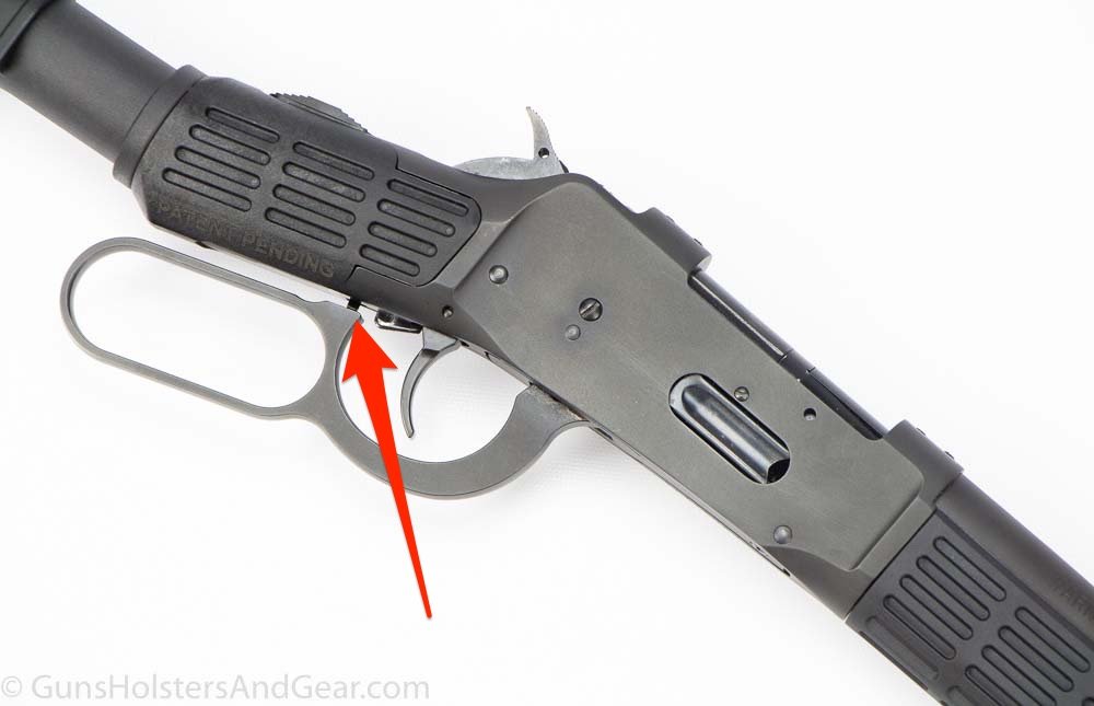 Trigger Safety on Mossberg 464 SPX rifle