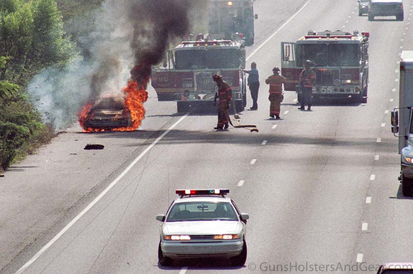 Atlanta Car Fire