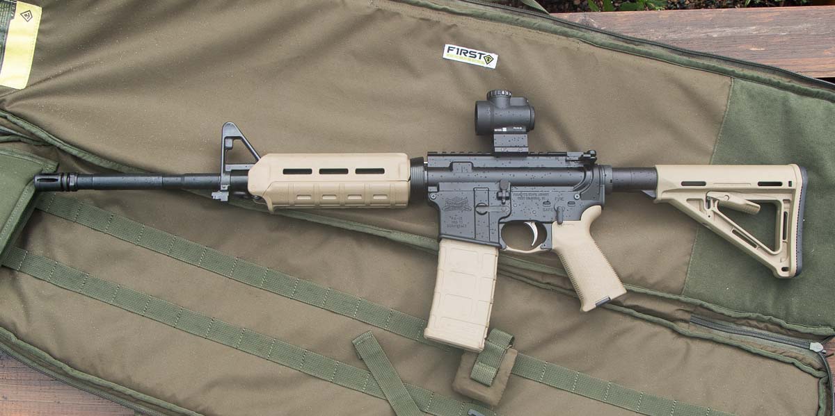 PSA AR-15 FDE review rifle