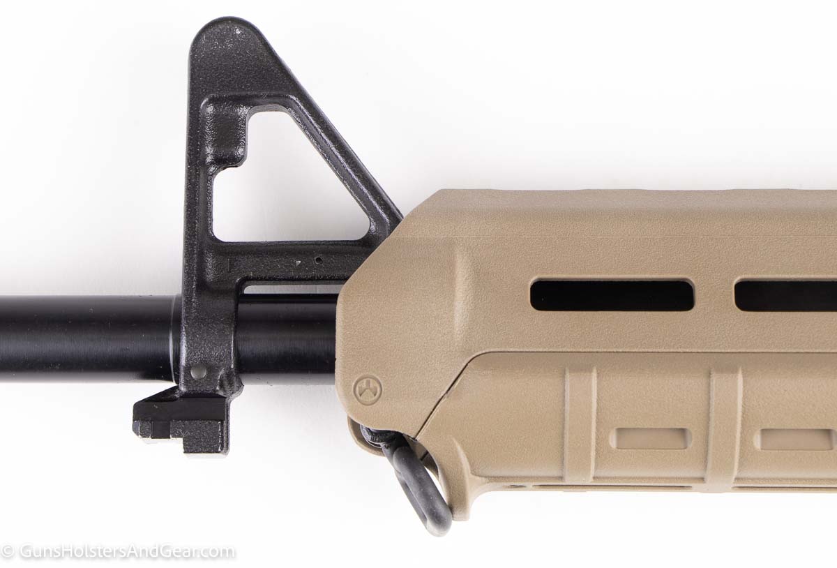 front end of Magpul MOE hand guard with sling attachment