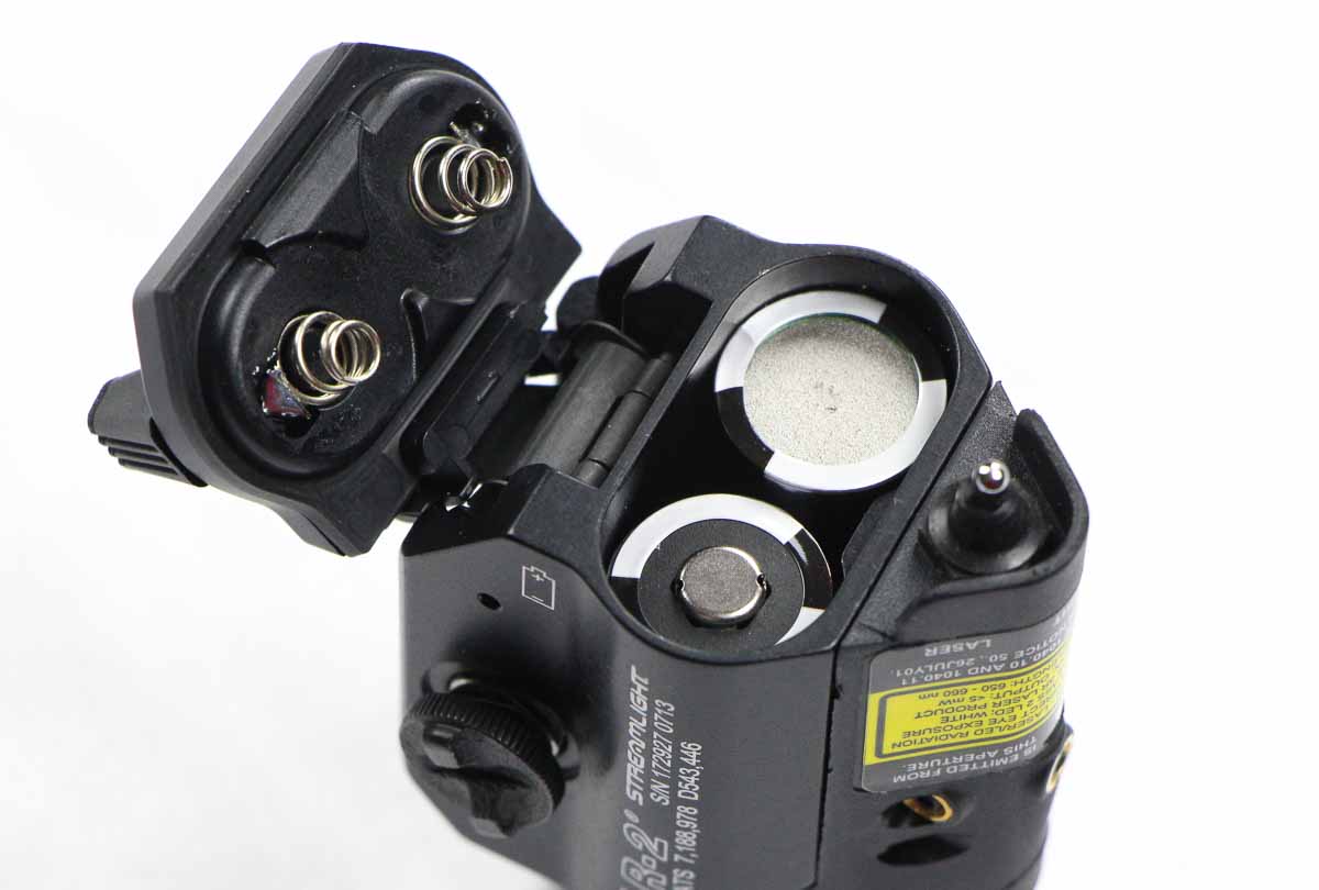 battery door on the TLR-2