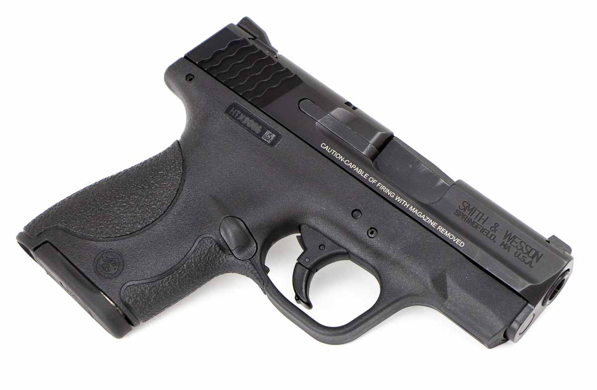 right side view of the smith and wesson 9mm shield
