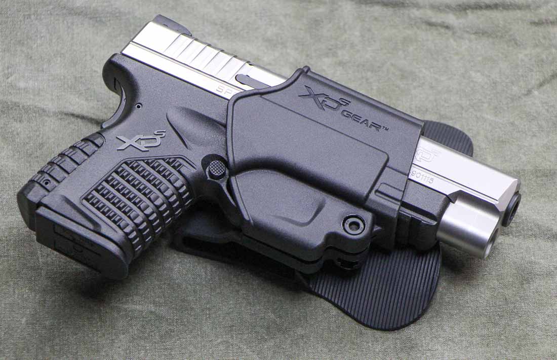 springfield armory xd-s 4.0 with included paddle holster