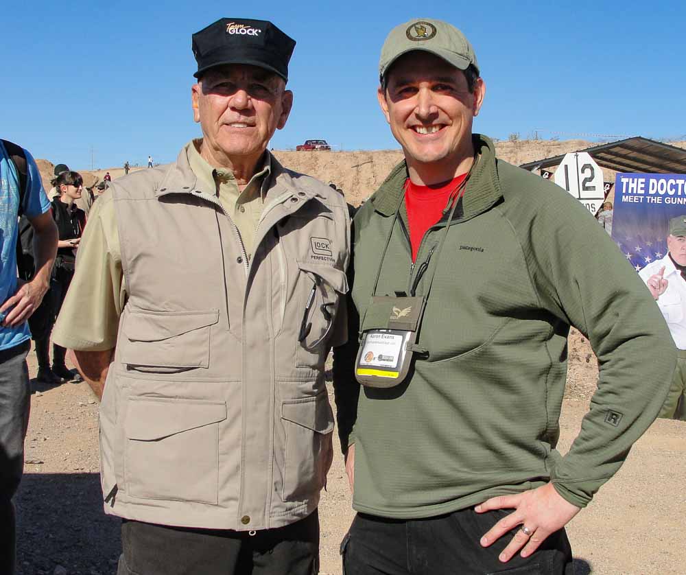 R Lee Ermey at SHOT Show