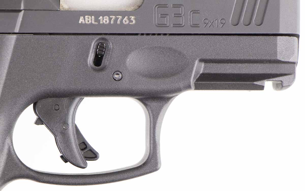 Taurus G3c trigger detail