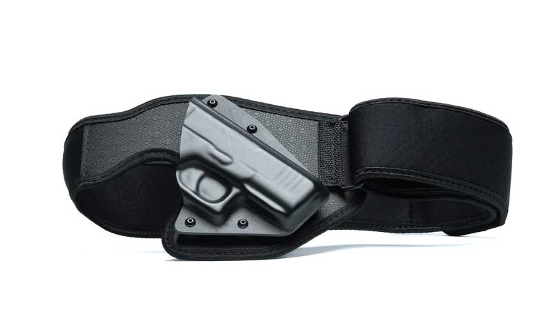 Alien Gear belly band holster for Walther PK380 pistol