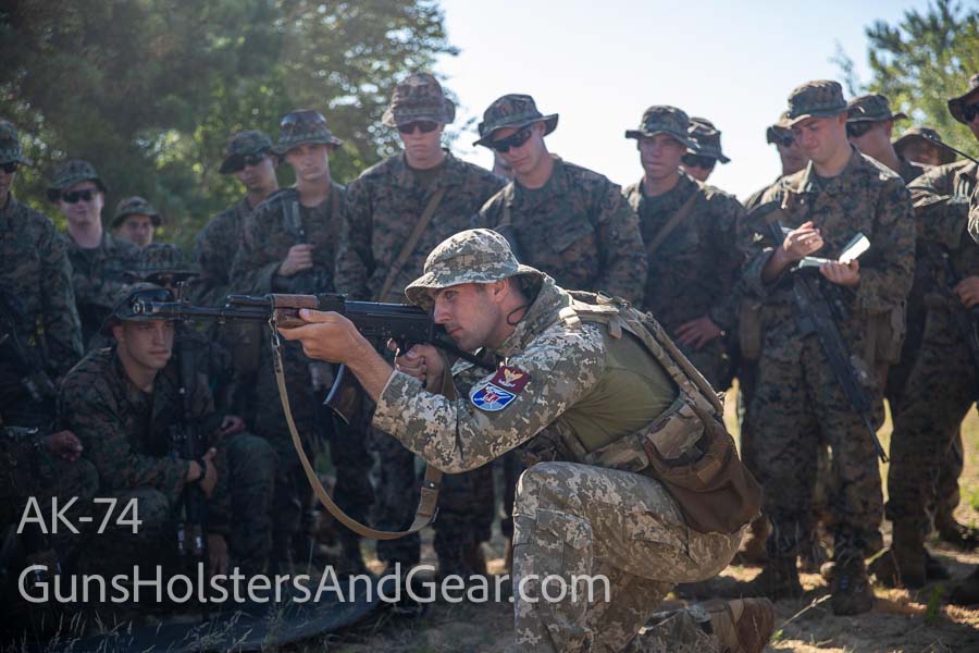 AK-74 Variant with USMC Marines