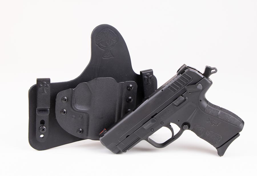 Springfield XD-E with CrossBreed IWB holster for concealed carry